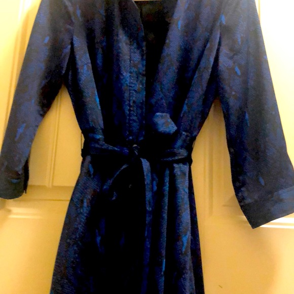 Banana Republic size 6 blue long dress - Picture 2 of 9